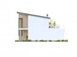 Проект дома из блоков 1-02