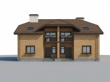 Проект деревянного дома 10-181-2