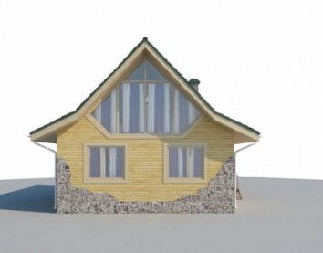 Проект каркасного дома 10-2168