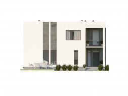 Проект каркасного дома 2-80-2