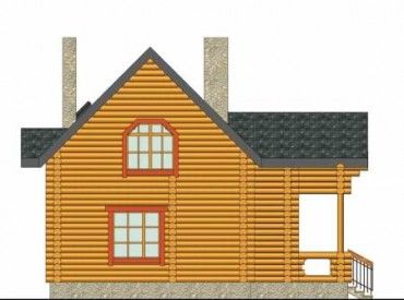 Проект деревянного дома 3-31