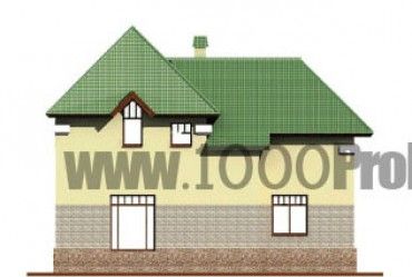 Проект дома из блоков 1114