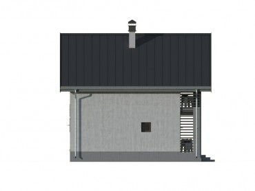 Проект каркасного дома 2-14