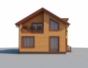 Проект каркасного дома 10-2189-2