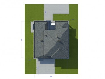 Проект дома из блоков 1637