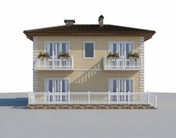 Проект дома из блоков 10-2015-2