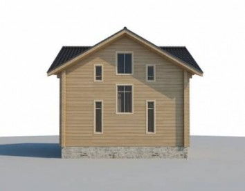 Проект деревянного дома 10-2011