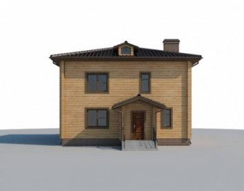 Проект деревянного дома 10-2073-2