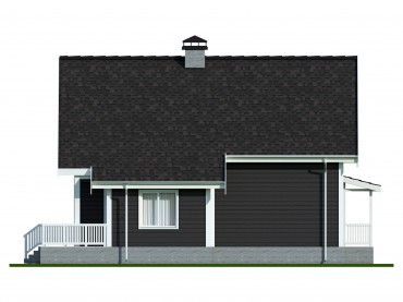 Проект каркасного дома 2-8