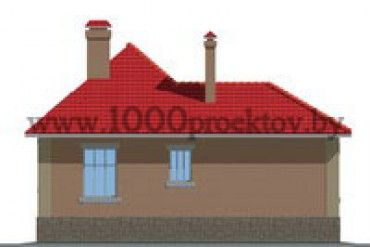 Проект дома из блоков 1085