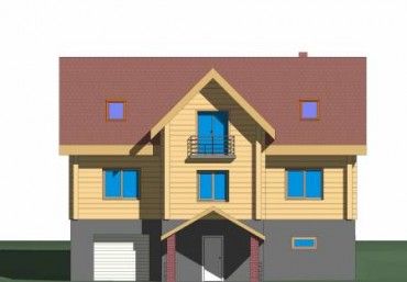 Проект деревянного дома 1564