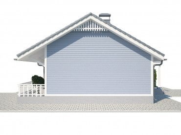 Проект каркасного дома 2-1