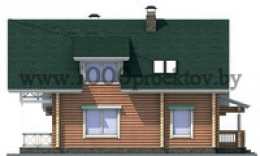 Проект деревянного дома 3-37