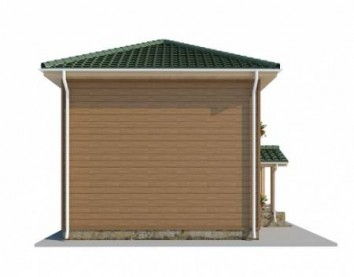 Проект деревянного дома 10-2095