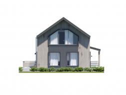 Проект каркасного дома 2-50-6