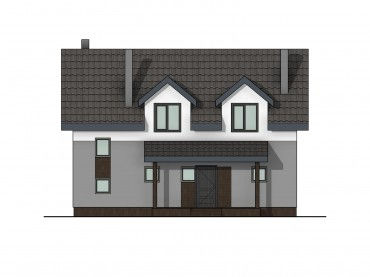 Проект дома из блоков м20