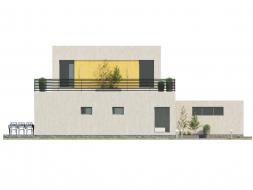 Проект дома из блоков 1-40-4