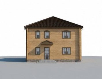 Проект деревянного дома 10-2028-2