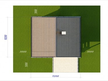 Проект деревянного дома 3-15