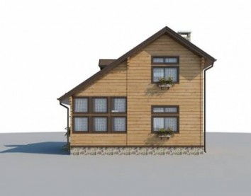 Проект деревянного дома 10-2235