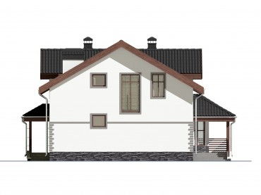 Проект каркасного дома 2-9