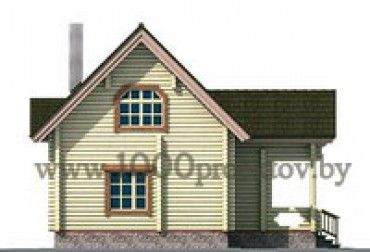 Проект деревянного дома 3-36