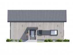 Проект каркасного дома 2-50-6