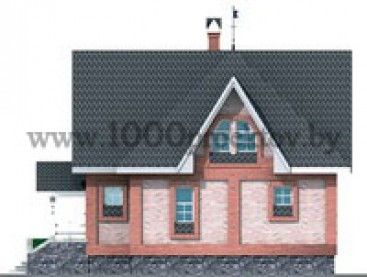 Проект дома из блоков 1019