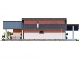 Проект дома из блоков м2