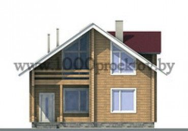Проект деревянного дома 1032