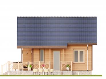 Проект каркасного дома 2-60-4