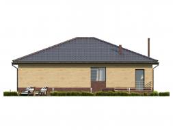 Проект каркасного дома 2-12