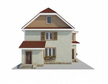 Проект дома из блоков 1797