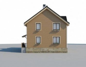 Проект деревянного дома 10-2126