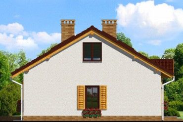 Проект дома из блоков 1582