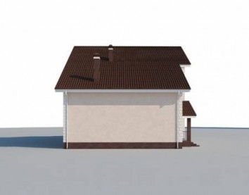 Проект дома из блоков 10-2101