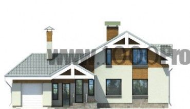 Проект дома из блоков 1129