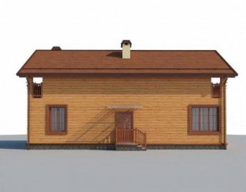 Проект каркасного дома 10-2189-2