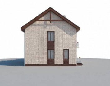 Проект дома из блоков 10-2171