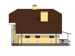 Проект дома из блоков 1-48