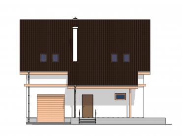 Проект дома из блоков 1-15