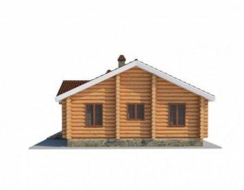 Проект деревянного дома 10-2144