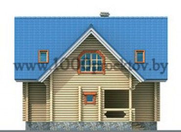 Проект деревянного дома 1035