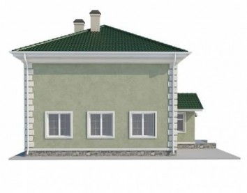Проект дома из блоков 10-2035-2