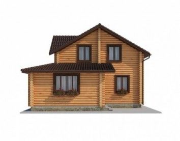 Проект деревянного дома 10-2150