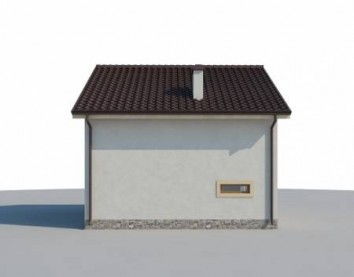 Проект дома из блоков 10-2053