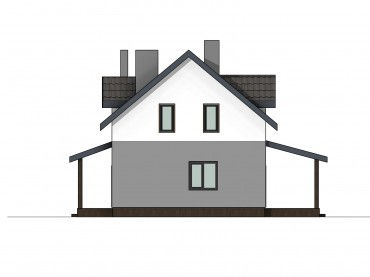 Проект дома из блоков м20