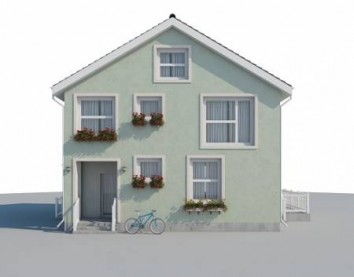 Проект дома из блоков 10-2036