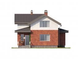 Проект дома из блоков м9