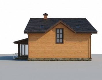 Проект деревянного дома 10-2159